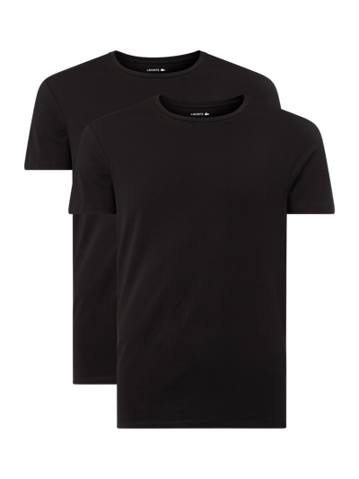 Lacoste Slim Fit T-Shirt im 2er-Pack Black 1