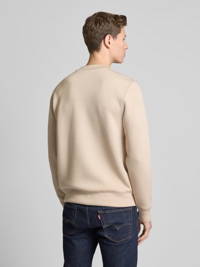 Casual Friday Sweatshirt mit gerippten Abschlüssen Modell 'Sebastian' Stein 5