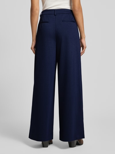 Essentiel Antwerp Loose fit marlenebroek met viscose Marineblauw - 5