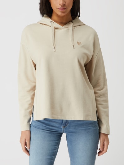 Tom Tailor Hoodie mit Seitenschlitzen  Sand 4