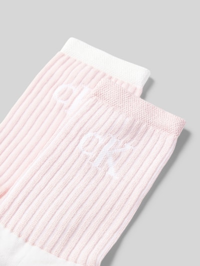 Calvin Klein Jeans Socken mit elastischem Rippenbündchen im 2er-Pack Weiss 2