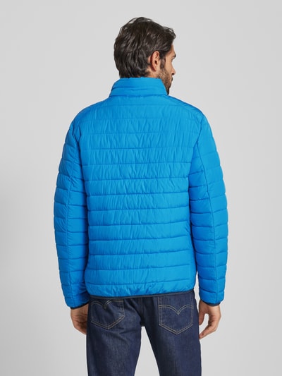 Fynch-Hatton Sweatjacke mit Stehkragen Blau 5