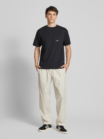 BLKVIS T-shirt met borstzak Zwart - 1