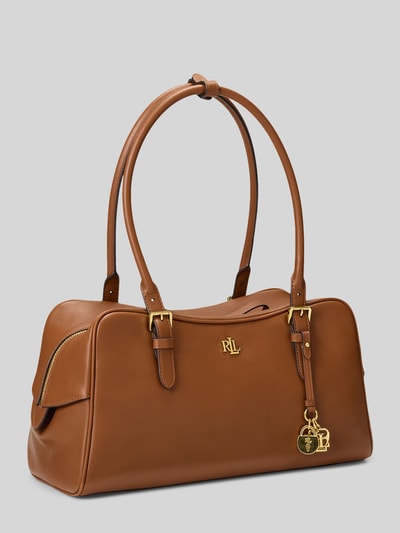 Lauren Ralph Lauren Torba z rączką z naturalnej skóry bydlęcej Koniakowy 2