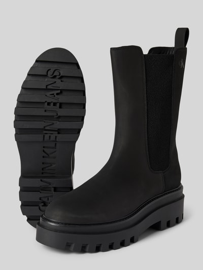 Black calvin klein boots online