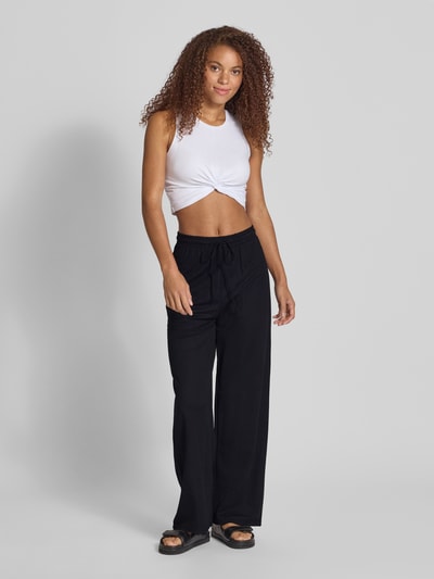 Only Loose Fit Stoffhose aus Viskose-Mix Modell 'JANY' Black 1