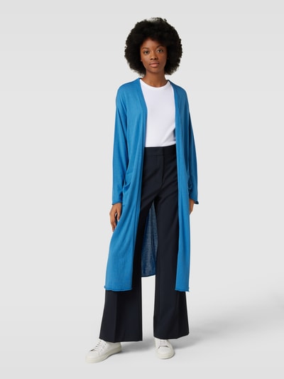 Smith and Soul Cardigan mit offener Vorderseite Blau 4