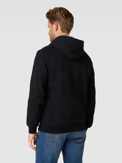 s.Oliver RED LABEL Hoodie mit Logo-Print und Kapuze mit Tunnelzug Black 5