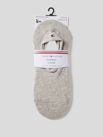 Tommy Hilfiger Sneakersocken in 2er-Pack Mittelgrau Melange 3