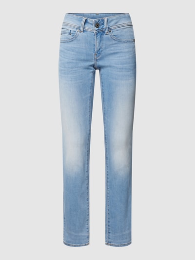 G-Star RAW Jeans mit Label-Details Modell 'Midge' Hellblau 2
