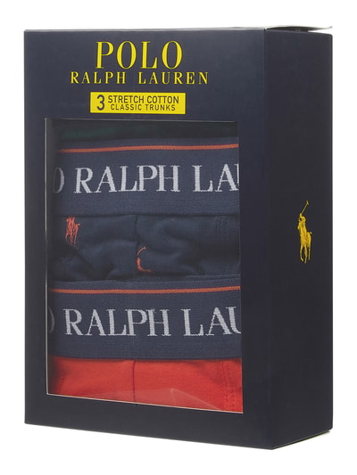 Polo Ralph Lauren Underwear Trunks im 3er-Pack 381 ROT 2