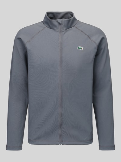 Lacoste Sport Slim Fit Trainingsjacke mit Logo-Detail Dunkelgrau 2