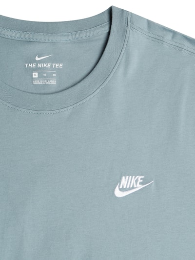 Nike T-Shirt mit Logo-Stickerei  Hellgrau Melange 2