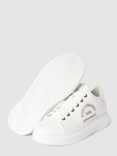 Karl Lagerfeld Sneakers met labelapplicatie, model 'KAPRI' Wit - 4