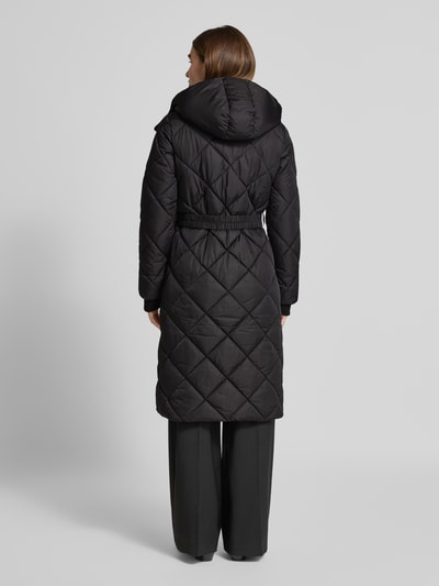 s.Oliver BLACK LABEL Regular Fit Steppmantel mit Zweiwege-Reißverschluss Black 5