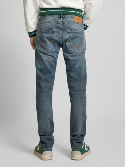 Replay Regular Slim Fit Jeans im Destroyed-Look Modell 'WILLBI' Jeansblau 5