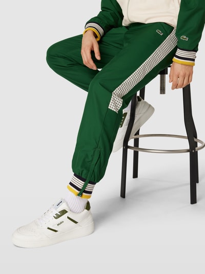 Lacoste Sweatbroek met labeldetails Groen - 3