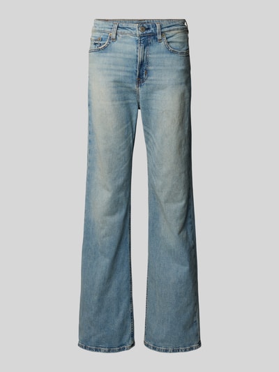Lauren Ralph Lauren Wide leg jeans in 5-pocketmodel, model 'HIRS' Jeansblauw - 2