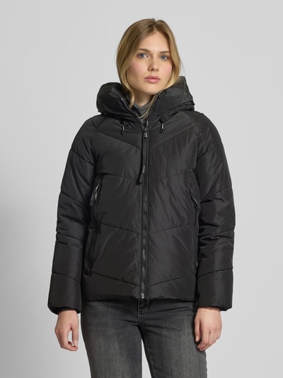 khujo Steppjacke mit Kapuze Modell 'ALESS' Black 4