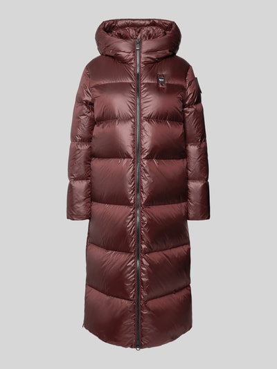 Blauer Usa Lange donsjas met capuchon, model 'CILIA' Bordeaux - 2