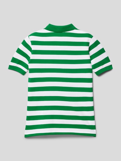 Polo Ralph Lauren Kids Poloshirt met labelstitching Groen - 3