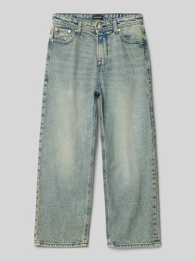Jack & Jones Wide Fit Jeans mit Eingrifftaschen Modell 'ALEX' Blau 1