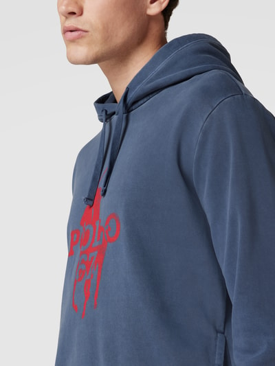 Polo Ralph Lauren Hoodie mit Label-Print Marine 3