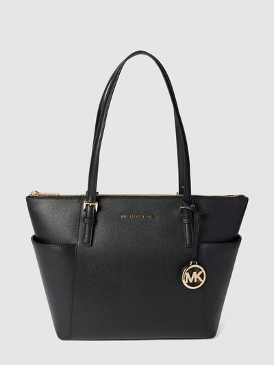 MICHAEL Michael Kors Trapezshopper aus Saffianoleder Black 2