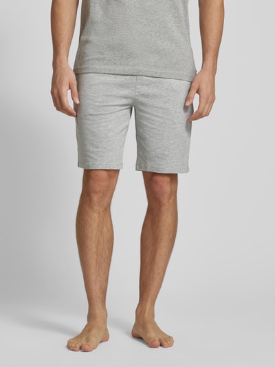 Tommy Hilfiger Sweatshorts mit elastischem Bund Hellgrau 4