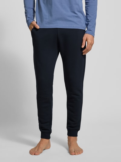 Christian Berg Men Sweatbroek met elastische band Marineblauw - 4