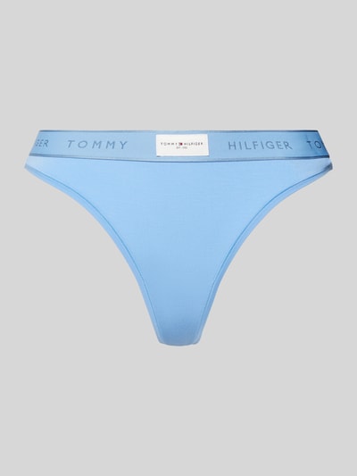 TOMMY HILFIGER String met labelpatch, model 'ESTABLISHED' Blauw - 1