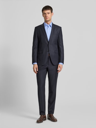 ETERNA Koszula biznesowa o kroju comfort fit z kieszenią na piersi Błękitny 1