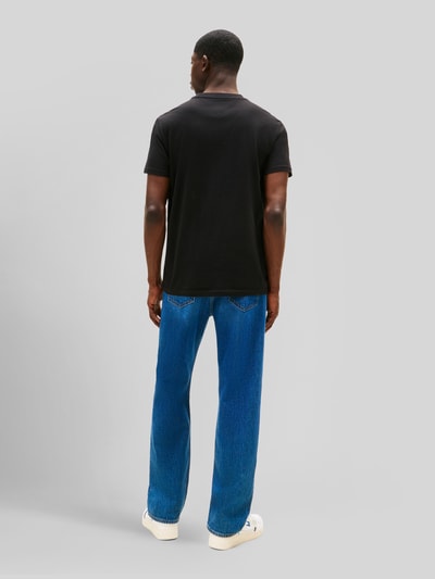 Tommy Jeans Slim Fit T-Shirt aus reiner Baumwolle Black 5