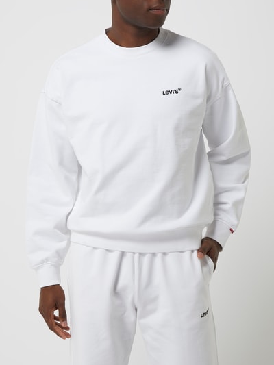 Levi's® Sweatshirt aus Baumwolle  Offwhite 4