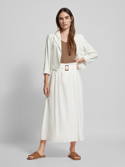 comma Midirok met bandplooien Offwhite - 1