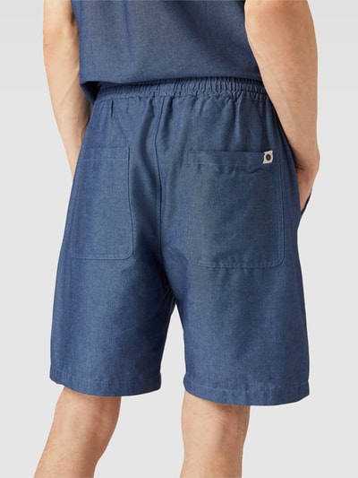 ANERKJENDT Korte broek met elastische band, model 'JAMES' Marineblauw - 3