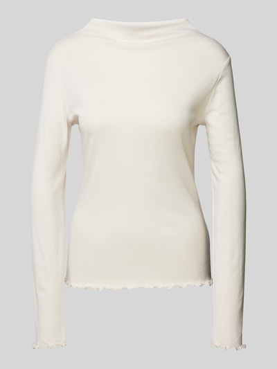 OPUS Shirt met lange mouwen en ronde hals, model 'Soninchen' Offwhite - 2