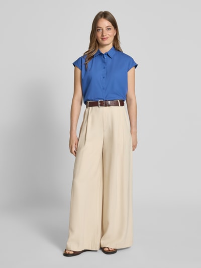 s.Oliver RED LABEL Relaxed Fit Hemdbluse aus reine Baumwolle Ocean 1