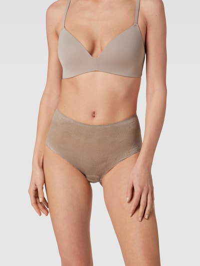 Esprit Slip mit Strukturmuster Modell 'SOFT Shaping' Beige 1