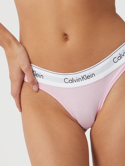 Calvin Klein Underwear String met stretch  Roze - 3