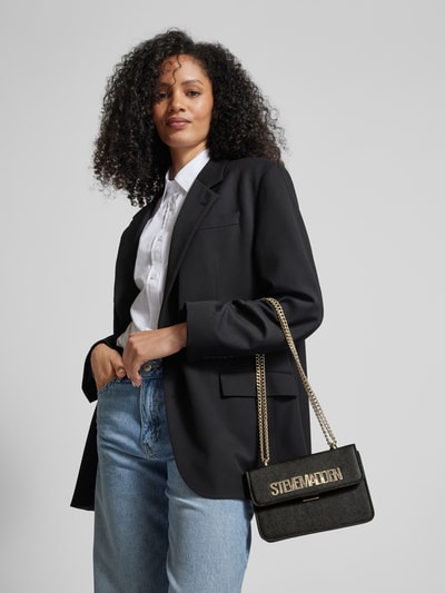 Steve Madden Handtasche mit Label-Applikation Modell 'STAKES' Black 1