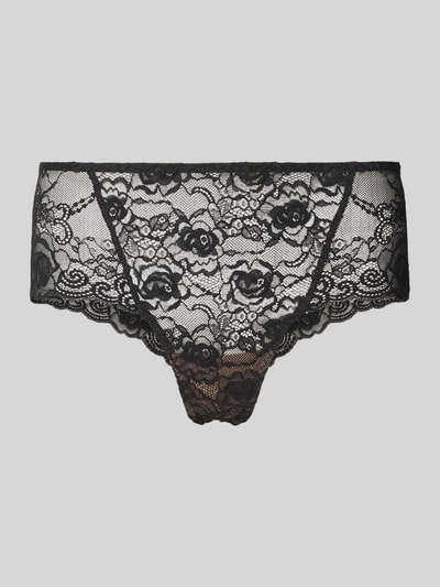 Marie Jo Slip in semi-transparant design, model 'Cyrile' Metallic zwart - 1