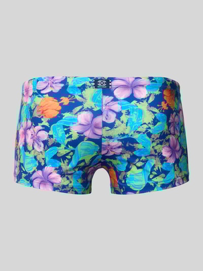 HOM Zwembroek met tunnelkoord, model 'Balata' Marineblauw - 3