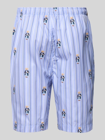 Polo Ralph Lauren Underwear Korte pyjamabroek met elastische band Blauw - 3