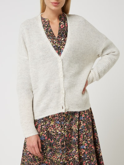 Esprit Collection Cardigan met alpacawol  Ecru - 4