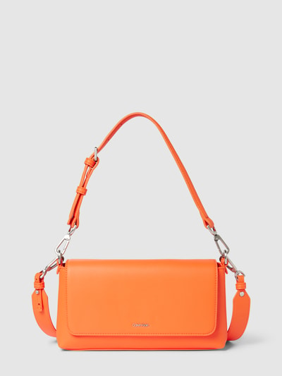 CK Calvin Klein Handtasche in unifarbenem Design mit Label-Detail Orange 2