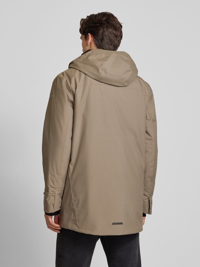 Schöffel Jacke mit Kapuze Beige 5