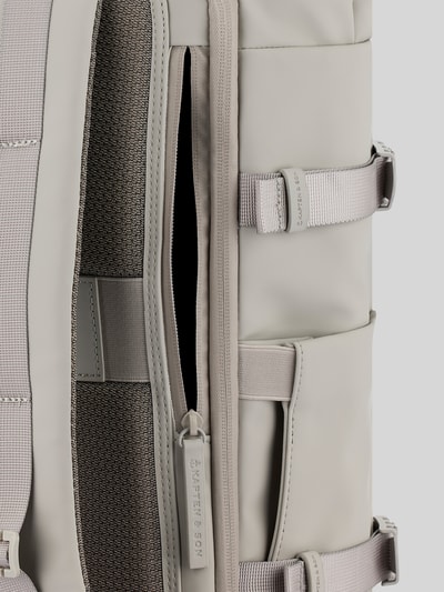 Kapten & Son Rucksack mit Kofferbefestigung Modell 'HELSINIKI PRO' Hellgrau 5