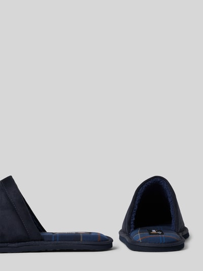 Barbour Hausschuh mit profilierter Sohle Marine 2