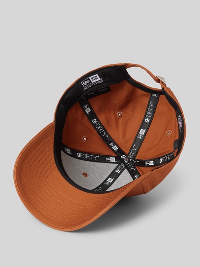 New Era Basecap mit Logo-Stitching Orange 2